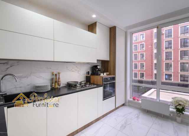 Desain kitchen set 3d Minimalis Modern