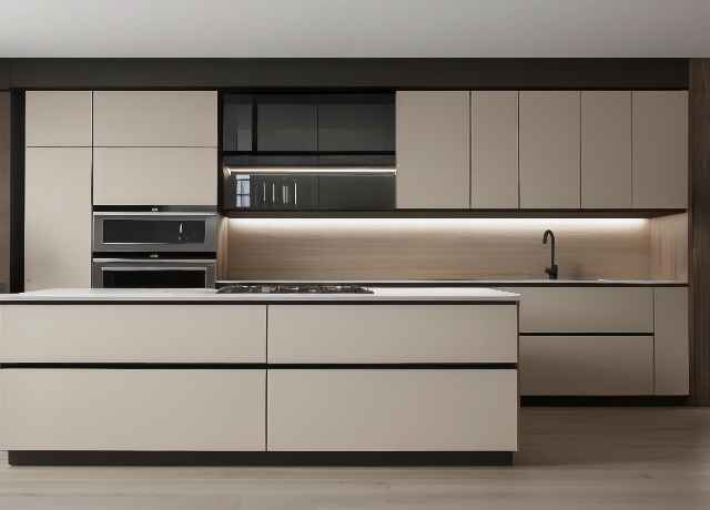 Jasa Kitchen Set Palembang finishing HPL anti gores