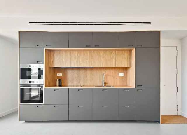 Jasa Kitchen Set Bengkulu kabinet atas dan bawah custom