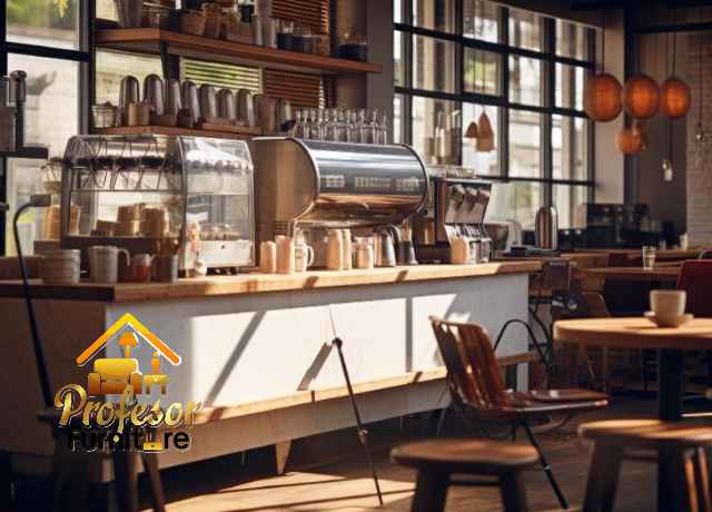 Meja Coffee Shop Minimalis