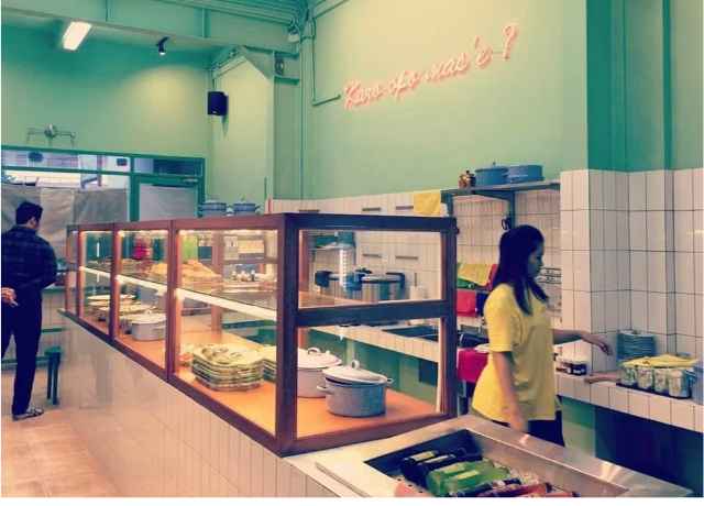 Meja Warteg Sederhana
